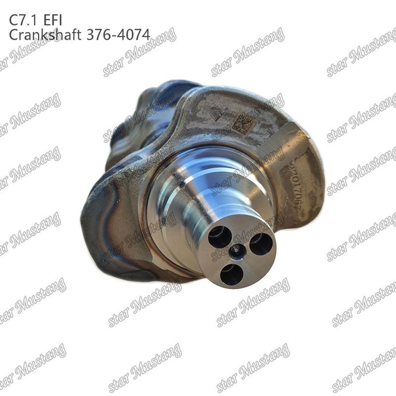 Crankshaft C7.1 thép rèn 376-4074 Tiện tử phun điện cho Caterpillar Diesel Engine