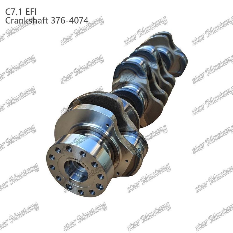 Crankshaft C7.1 thép rèn 376-4074 Tiện tử phun điện cho Caterpillar Diesel Engine