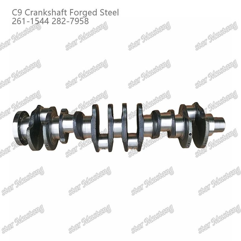 Crankshaft C9 thép rèn 261-1544 282-7958 Đối với bộ phận sửa chữa động cơ diesel Caterpillar