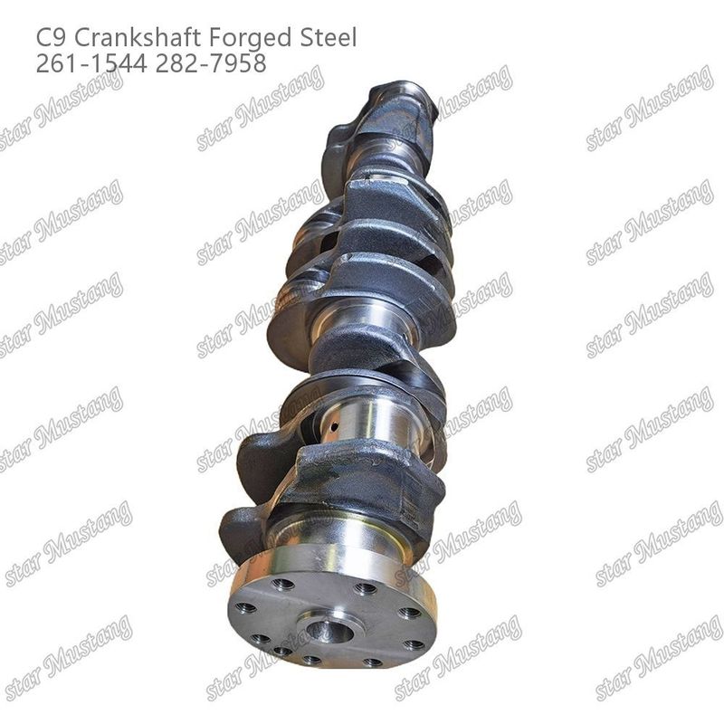 Crankshaft C9 thép rèn 261-1544 282-7958 Đối với bộ phận sửa chữa động cơ diesel Caterpillar