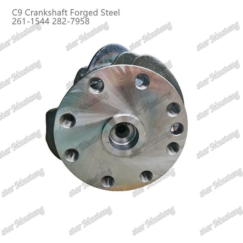 Crankshaft C9 thép rèn 261-1544 282-7958 Đối với bộ phận sửa chữa động cơ diesel Caterpillar