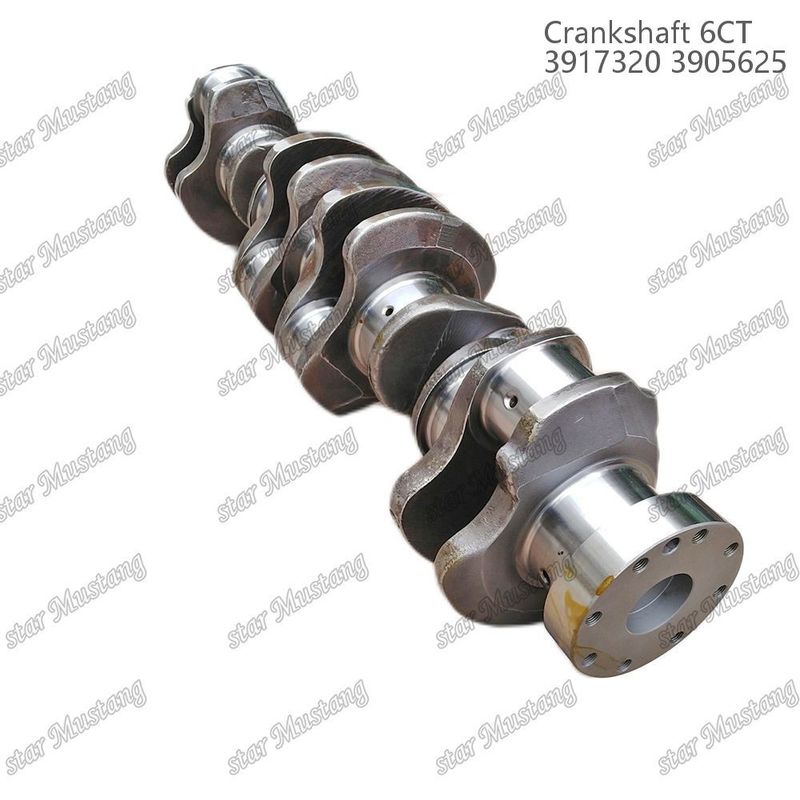 Crankshaft 6CT 3917320 3905625 thép rèn với bánh răng cho bộ phận sửa chữa động cơ diesel Cummins
