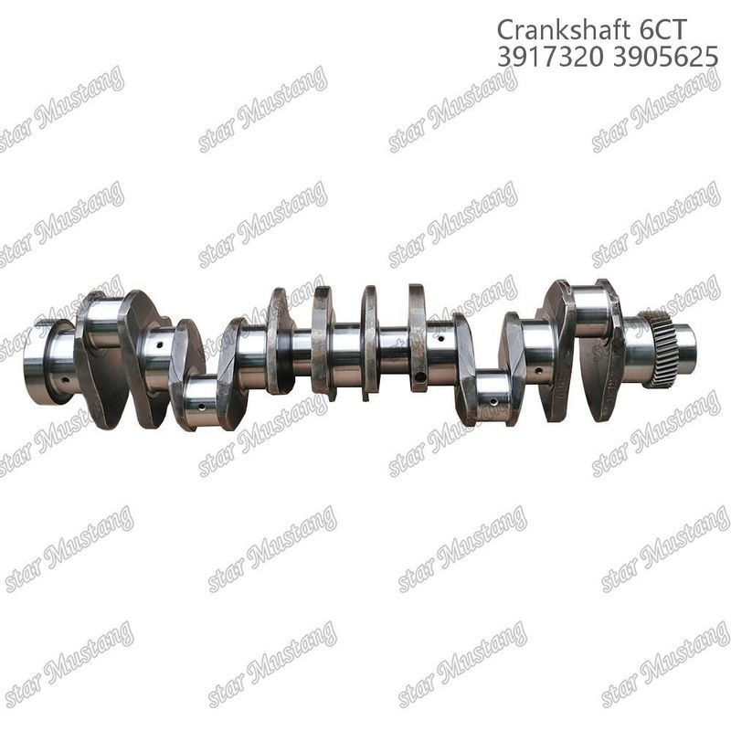 Crankshaft 6CT 3917320 3905625 thép rèn với bánh răng cho bộ phận sửa chữa động cơ diesel Cummins