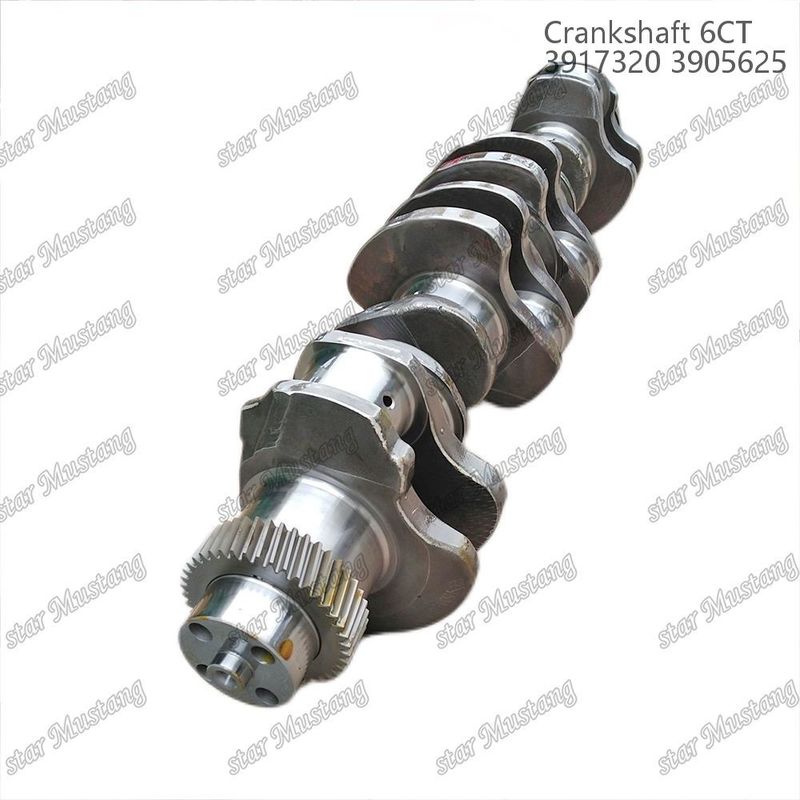 Crankshaft 6CT 3917320 3905625 thép rèn với bánh răng cho bộ phận sửa chữa động cơ diesel Cummins