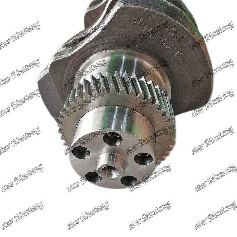 Crankshaft 6L thép rèn phun điện 4989436 Cho bộ phận sửa chữa động cơ diesel Cummins