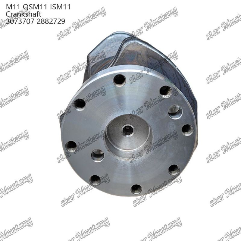 Crankshaft M11 QSM11 ISM11 Thép rèn 3073707 2882729 Cho bộ phận động cơ diesel Cummins