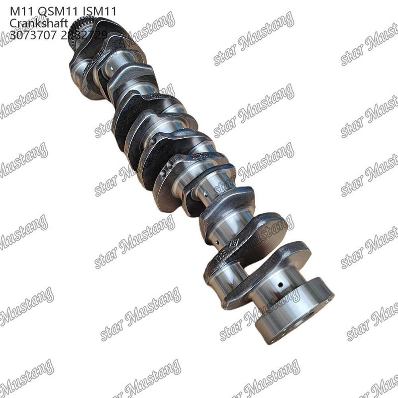 Crankshaft M11 QSM11 ISM11 Thép rèn 3073707 2882729 Cho bộ phận động cơ diesel Cummins