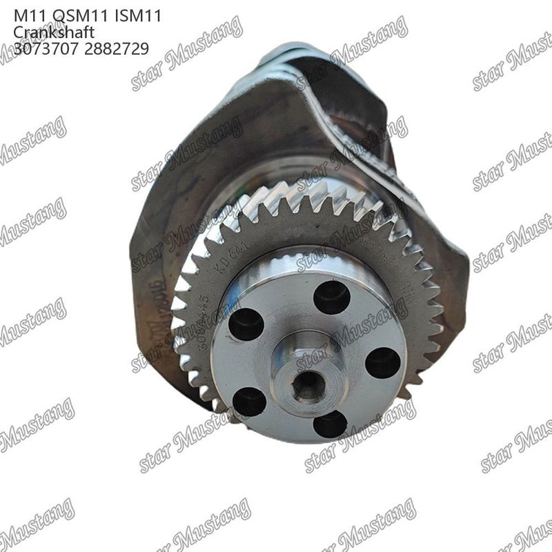 Crankshaft M11 QSM11 ISM11 Thép rèn 3073707 2882729 Cho bộ phận động cơ diesel Cummins
