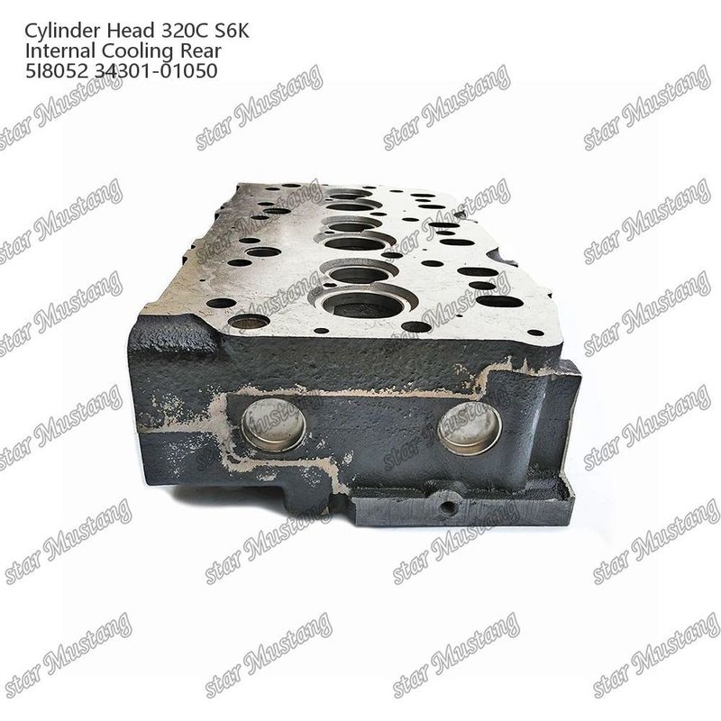 320C S6K Đầu xi lanh động cơ Máy làm mát bên trong phía sau 5I8052 34301-01050 Cho Mitsubishi Cho bộ phận phụ tùng động cơ CAT