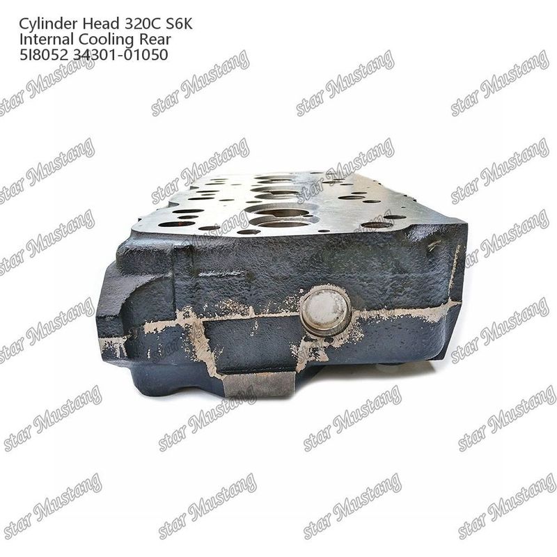 320C S6K Đầu xi lanh động cơ Máy làm mát bên trong phía sau 5I8052 34301-01050 Cho Mitsubishi Cho bộ phận phụ tùng động cơ CAT