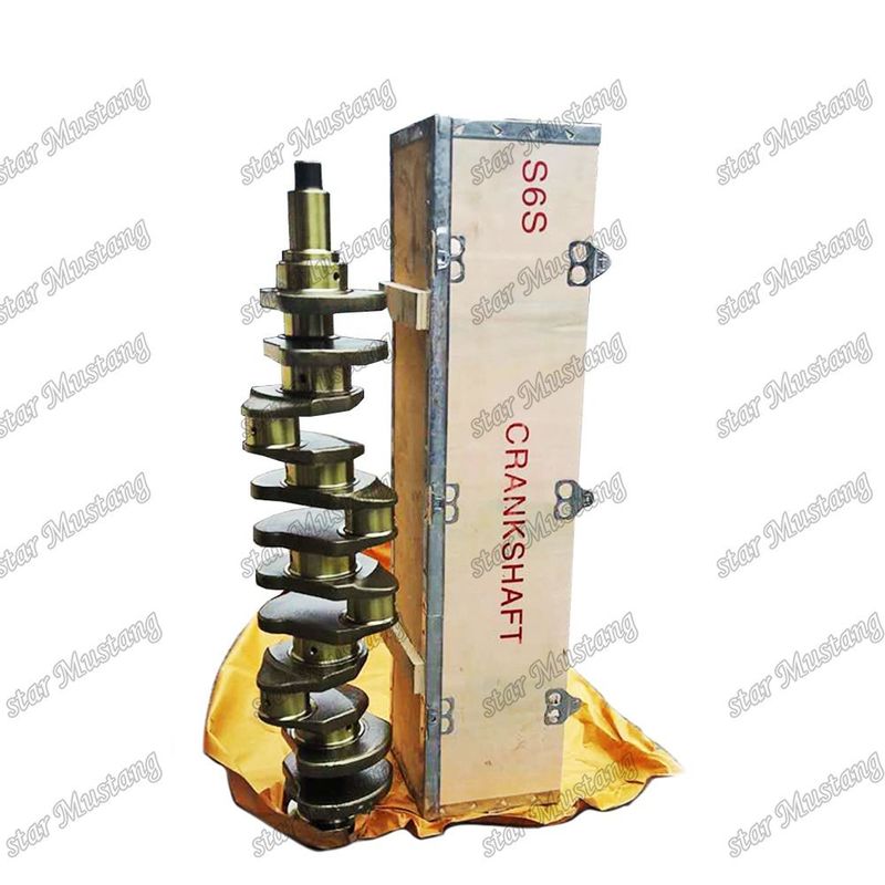 Crankshaft S6S 32B20-10010 32B20-10020 32B20-00010 Cho bộ phận sửa chữa động cơ diesel Mitsubishi