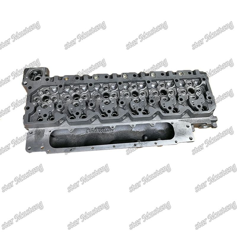 6D107 PC200-8 Đầu xi lanh động cơ A 4988954 3977221 Đối với phụ tùng động cơ KOMATSU