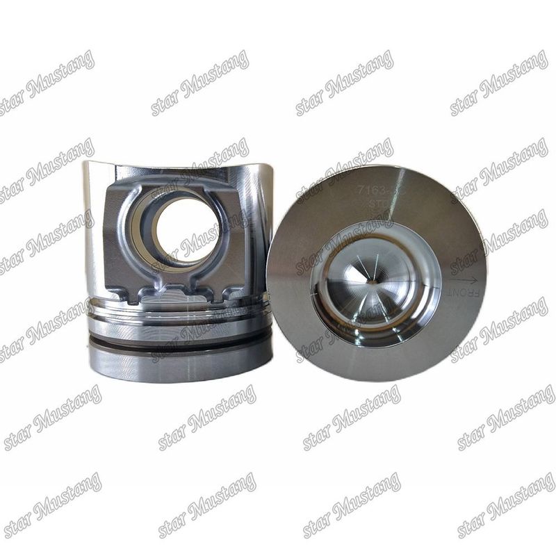 Piston 4BT3.9 6BT5.9 59mm Phòng đốt 3907163 Cho bộ phận sửa chữa động cơ diesel Cummins