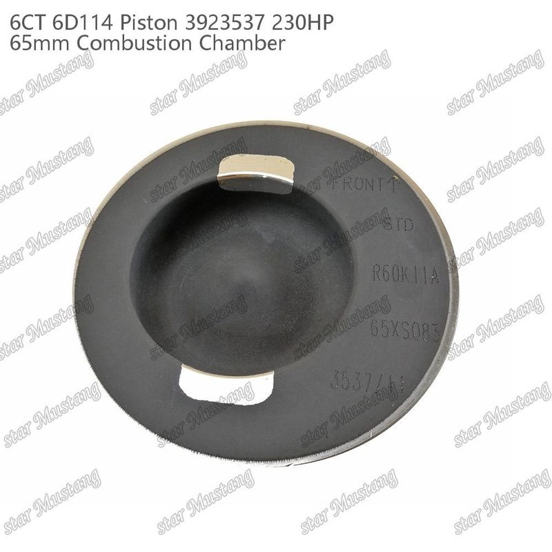 Piston 6CT 6D114 230HP 3923537 65mm Phòng đốt cho bộ phận sửa chữa động cơ diesel Cummins