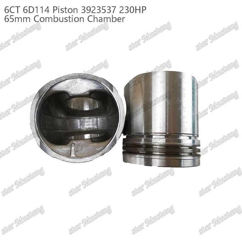 Piston 6CT 6D114 230HP 3923537 65mm Phòng đốt cho bộ phận sửa chữa động cơ diesel Cummins