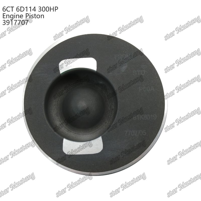 Piston 6CT 6D114 300HP 3917707 55mm Phòng đốt cho bộ phận sửa chữa động cơ diesel Cummins