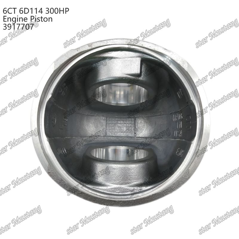 Piston 6CT 6D114 300HP 3917707 55mm Phòng đốt cho bộ phận sửa chữa động cơ diesel Cummins