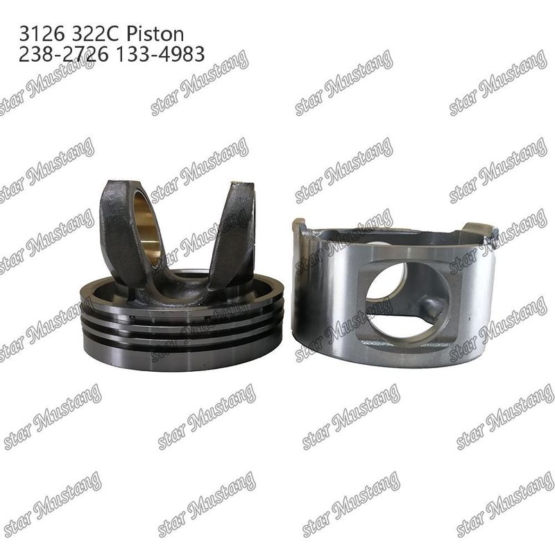 Piston With Pin 3126 322C Khung kích thước 74mm 238-2726 133-4983