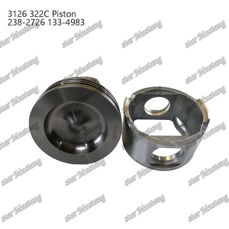 Piston With Pin 3126 322C Khung kích thước 74mm 238-2726 133-4983