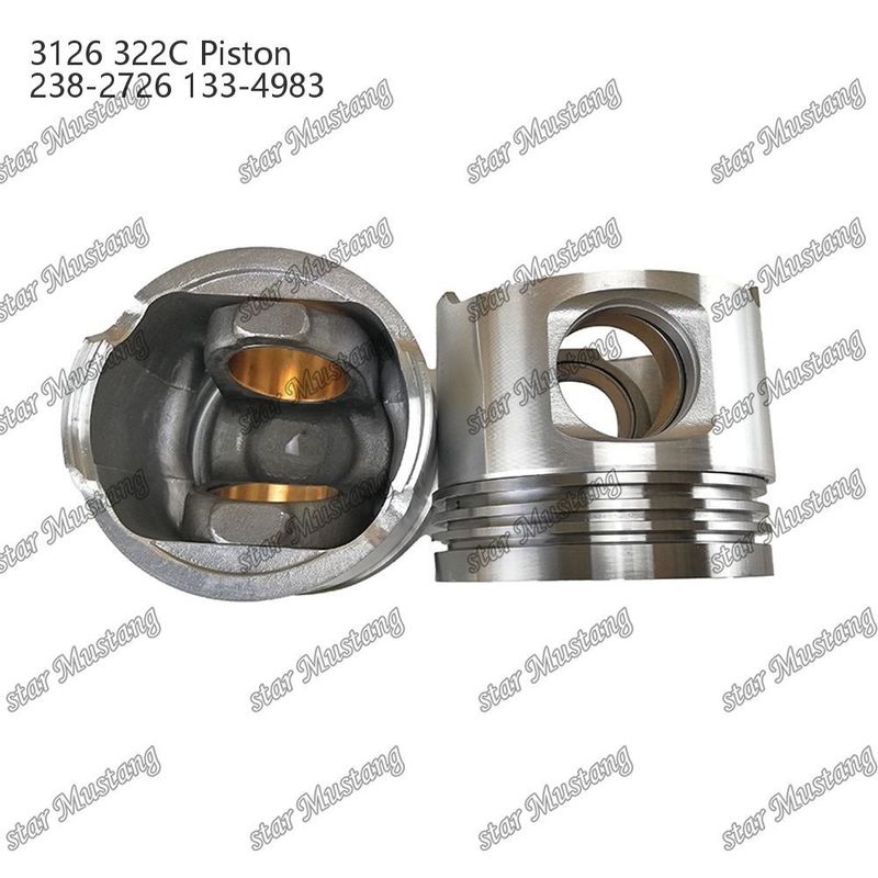 Piston With Pin 3126 322C Khung kích thước 74mm 238-2726 133-4983