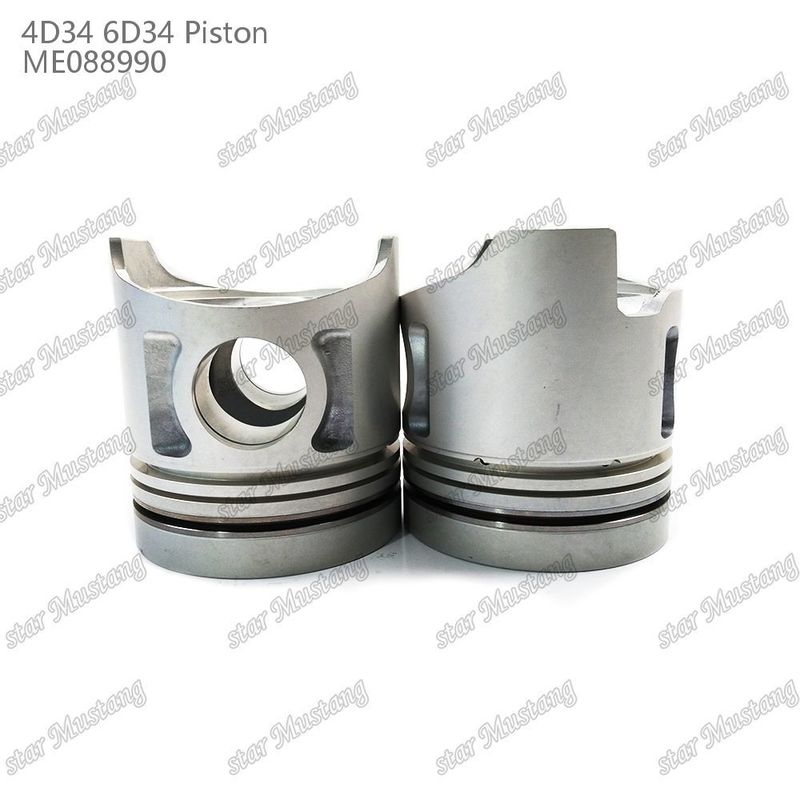 4D34 Engine Piston Pin Hole 36mm With Alfin Without Oil Gallery ME088990 Đối với phụ tùng động cơ Mitsubishi