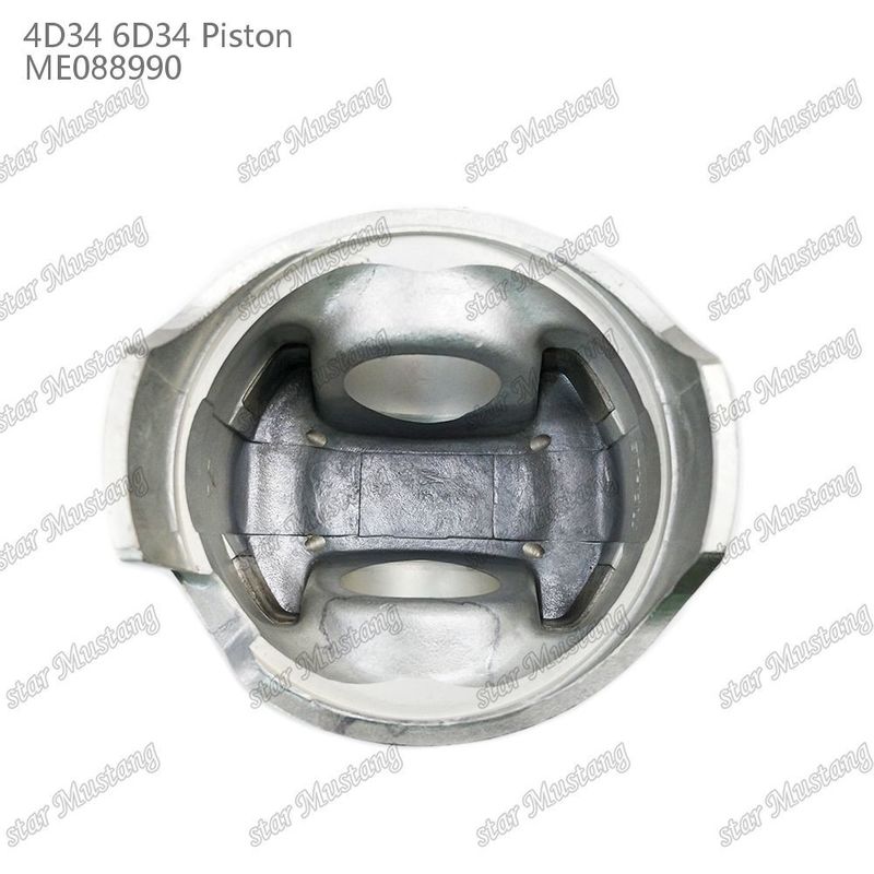 4D34 Engine Piston Pin Hole 36mm With Alfin Without Oil Gallery ME088990 Đối với phụ tùng động cơ Mitsubishi