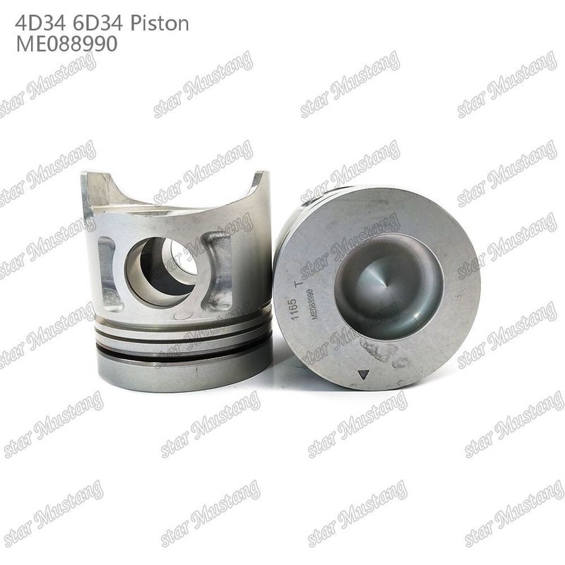 6D34 Engine Piston Pin Hole 36mm With Alfin Without Oil Gallery ME088990 Đối với phụ tùng động cơ Mitsubishi