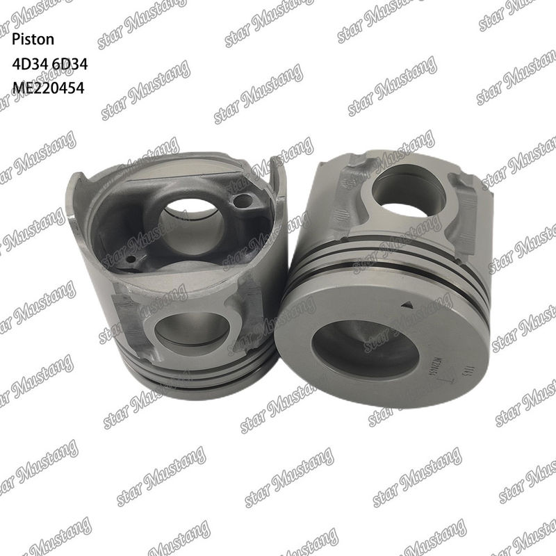 4D34 Engine Piston Pin Hole 36mm với Alfin With Oil Gallery ME220454 cho phụ tùng động cơ Mitsubishi