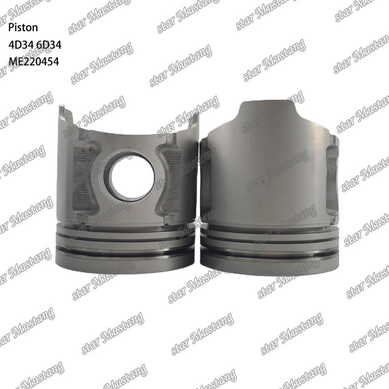 4D34 Engine Piston Pin Hole 36mm với Alfin With Oil Gallery ME220454 cho phụ tùng động cơ Mitsubishi