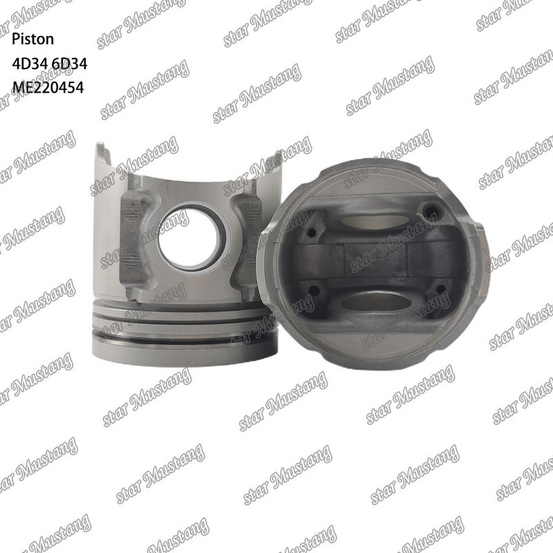 4D34 Engine Piston Pin Hole 36mm với Alfin With Oil Gallery ME220454 cho phụ tùng động cơ Mitsubishi