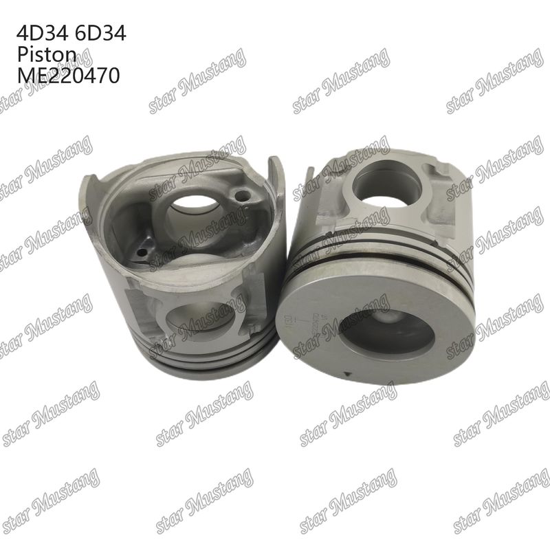 6D34 Engine Piston Pin Hole 36mm With Alfin With Oil Gallery ME220470 Đối với phụ tùng động cơ Mitsubishi
