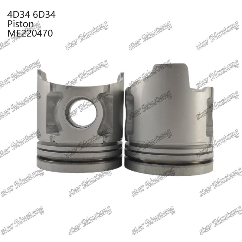 6D34 Engine Piston Pin Hole 36mm With Alfin With Oil Gallery ME220470 Đối với phụ tùng động cơ Mitsubishi