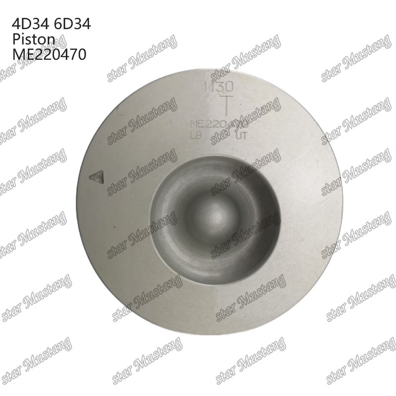 6D34 Engine Piston Pin Hole 36mm With Alfin With Oil Gallery ME220470 Đối với phụ tùng động cơ Mitsubishi