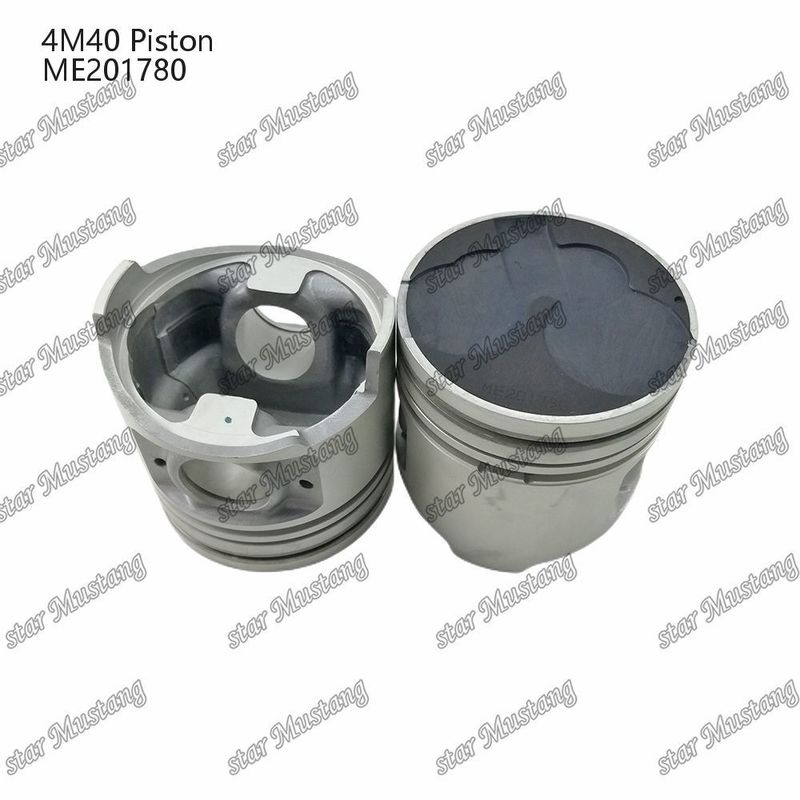 4M40 Engine Piston Anode Without Oil Gallery ME201780 Đối với phụ tùng động cơ Mitsubishi