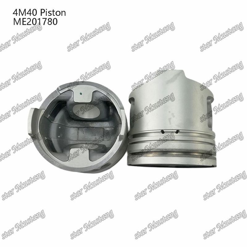 4M40 Engine Piston Anode Without Oil Gallery ME201780 Đối với phụ tùng động cơ Mitsubishi