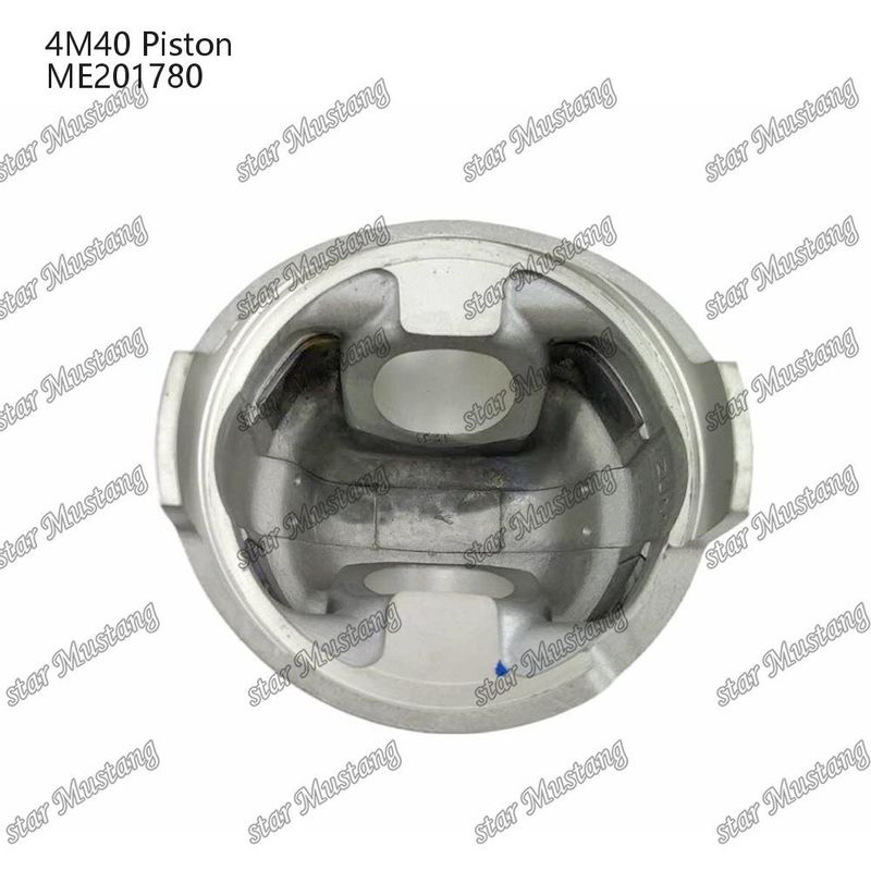 4M40 Engine Piston Anode Without Oil Gallery ME201780 Đối với phụ tùng động cơ Mitsubishi