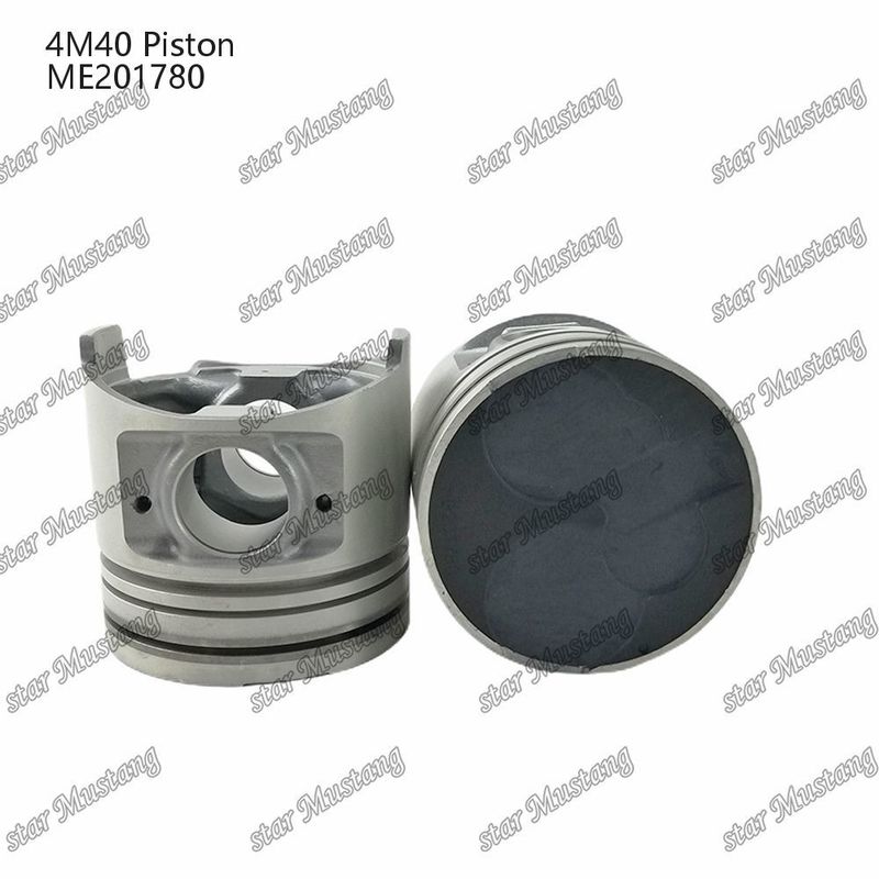 4M40 Engine Piston Anode Without Oil Gallery ME201780 Đối với phụ tùng động cơ Mitsubishi