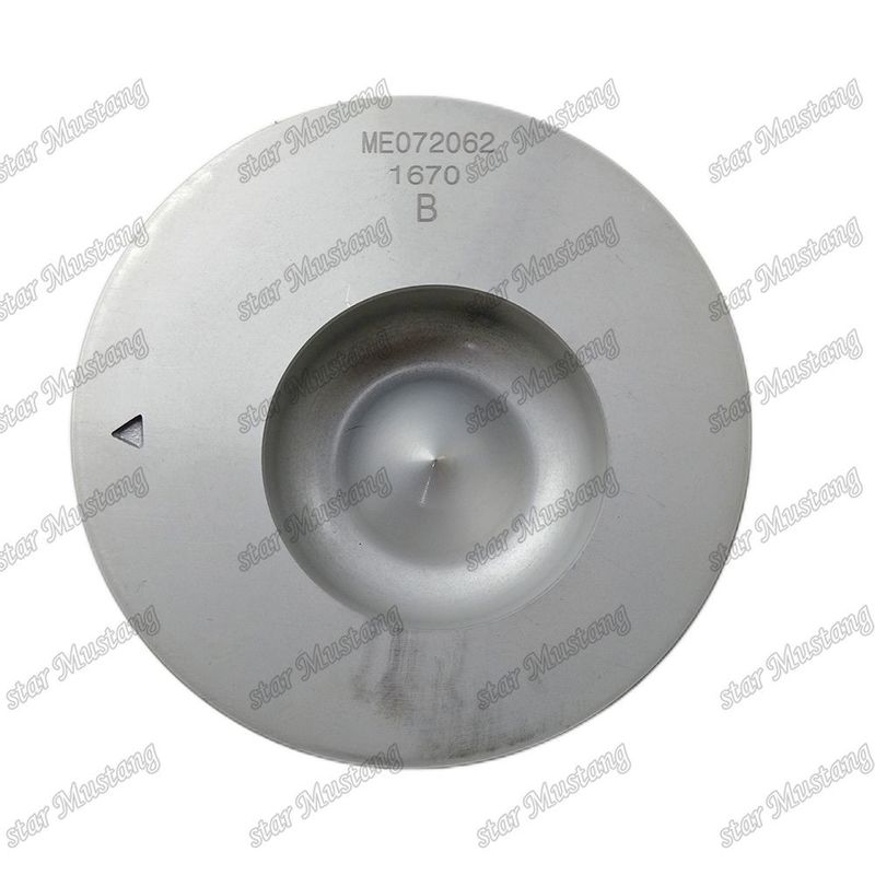 6D16 Phòng piston động cơ Kích thước 59mm 3×2.5×4mm Pin Hole 38mm ME072062 ME072064 Đối với phụ tùng động cơ Mitsubishi