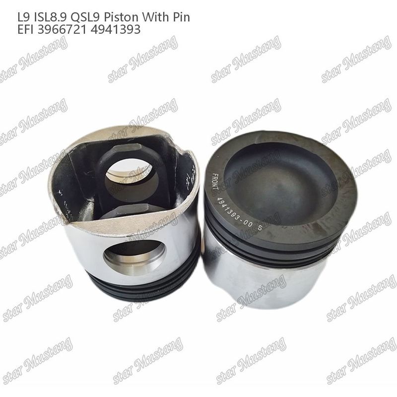 Piston L9 ISL8.9 QSL9 Electric Injection 3966721 4941393 Cho bộ phận sửa chữa động cơ diesel Cummins