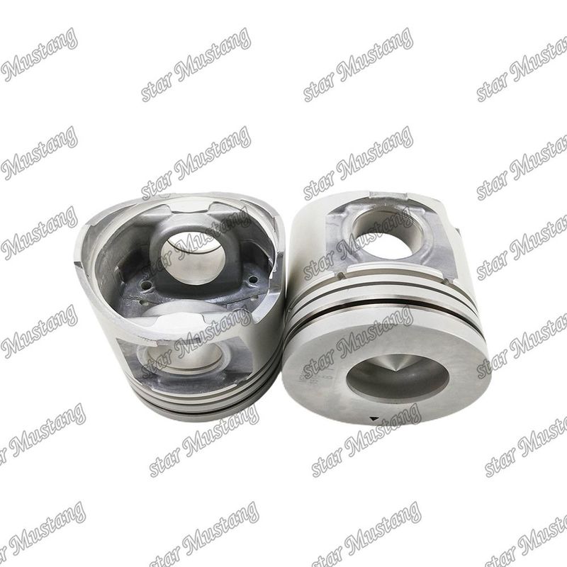 6D16T Phòng piston động cơ Kích thước 57mm 3kx2.5x4mm lỗ chân 42mm ME300199 Cho phụ tùng động cơ Mitsubishi