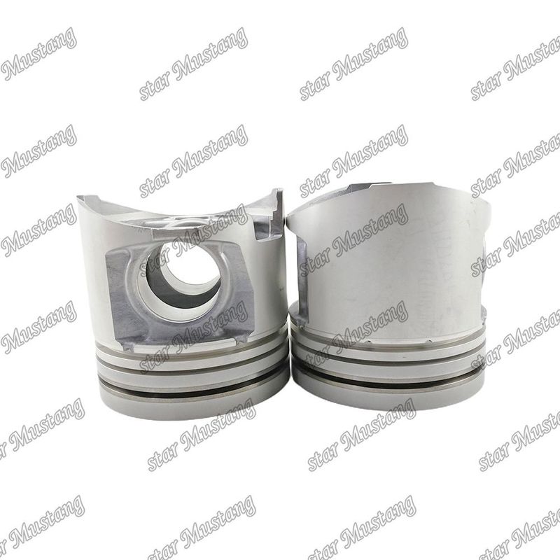 6D16T Phòng piston động cơ Kích thước 57mm 3kx2.5x4mm lỗ chân 42mm ME300199 Cho phụ tùng động cơ Mitsubishi