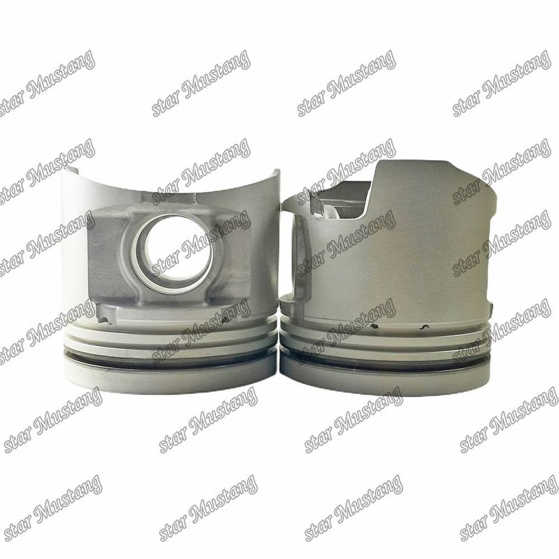 6D17 Phòng piston động cơ Kích thước 53mm 3×2.5×4mm Pin Hole 38mm ME072548 Cho phụ tùng động cơ Mitsubishi
