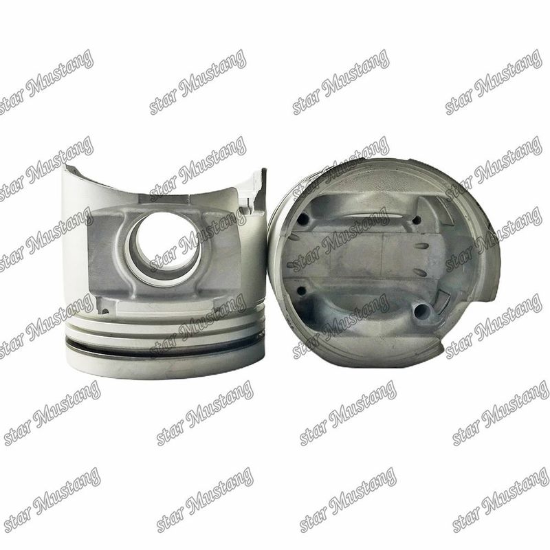 6D17 Phòng piston động cơ Kích thước 53mm 3×2.5×4mm Pin Hole 38mm ME072548 Cho phụ tùng động cơ Mitsubishi