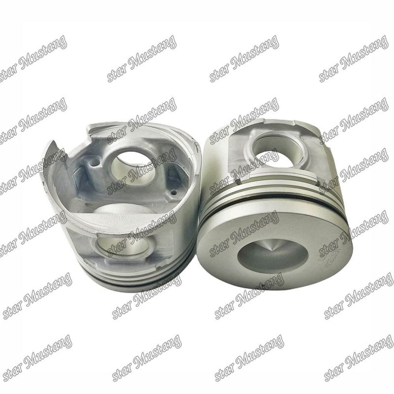 6D17 Phòng piston động cơ Kích thước 53mm 3×2.5×4mm Pin Hole 38mm ME072548 Cho phụ tùng động cơ Mitsubishi