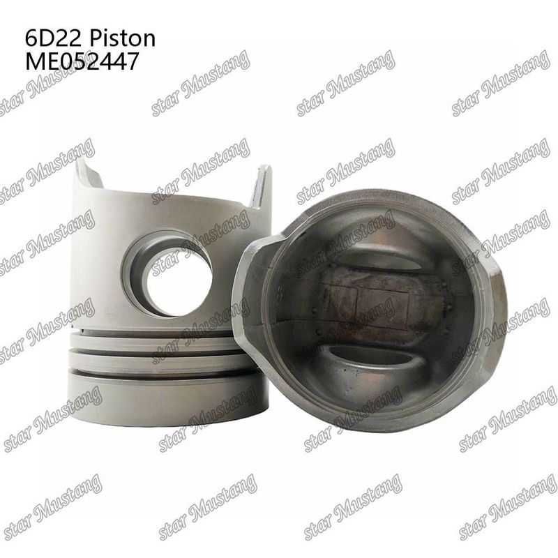 6D22 Phòng piston động cơ Kích thước 68mm Vòng dầu 4mm ME052447 Đối với phụ tùng động cơ Mitsubishi