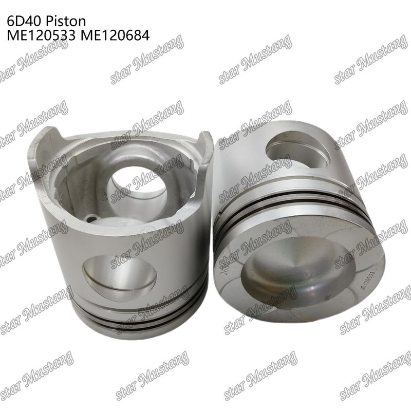 6D40 Phòng piston động cơ Kích thước 90mm ME120533 ME120684 Đối với phụ tùng động cơ Mitsubishi