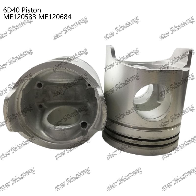 6D40 Phòng piston động cơ Kích thước 90mm ME120533 ME120684 Đối với phụ tùng động cơ Mitsubishi
