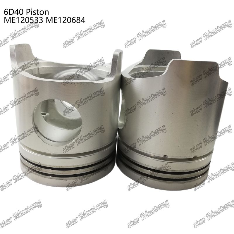 6D40 Phòng piston động cơ Kích thước 90mm ME120533 ME120684 Đối với phụ tùng động cơ Mitsubishi