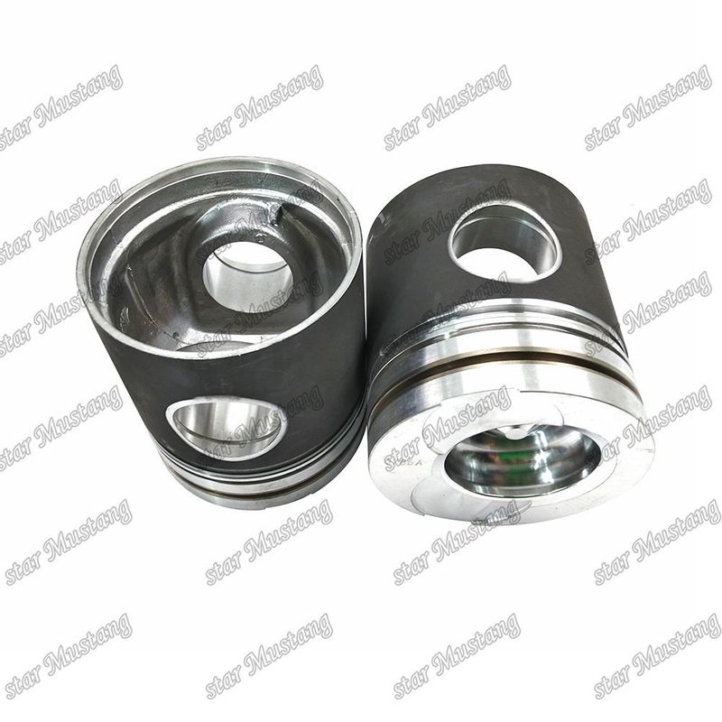 Piston D1146 Flat bottom 65.02501-0785A Đối với Doosan Diesel Engine Repair Parts
