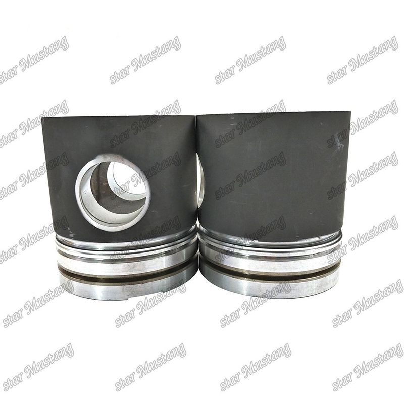 Piston D1146 Flat bottom 65.02501-0785A Đối với Doosan Diesel Engine Repair Parts